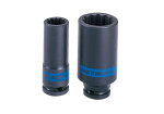 1/2" dr. 12 point meetriline deep impact socket 4430m