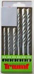 6 pc. sds drill bits stone set triumf