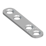 ÜHENDUSPLAAT DMX 57*13*2MM 4pc/PK