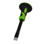 chisel Slotted 250mm. protection handle. steel steel45 (hrc47-50) jbm