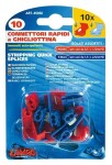 Receptacles with quick connection