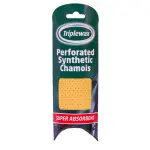 Triplewax perforated synthetic chamois lether