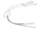 OE FIAT 46338060 / gearshift cable fits: fiat ducato 2.3d 12.01-