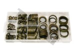 with rubber seal washers (usitm) set 150 pc triumf