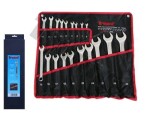 19- pc. Ring Open End Wrench set. 6-32mm triumf