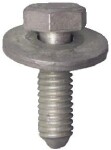 SCREW M6 X 20 DACROMET SILVER. 20pc.