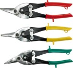 metal sheet scissors, 3 pc.
