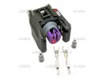 injector plug 2-pin, Common-Rail, Delphi