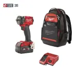 milwaukee m18 fiw2f12 akumuliatorinis smūginis veržliasukis 4933501752