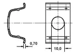 brake hose attachment