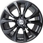 Alloy Wheel Nano 5736 Matt Black 10x20" 5x120 ET35 middle hole 74.1