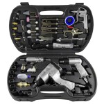 pneumo impact nut. 1/2". us. edge grinder. pistol. cartridges starter kit etc