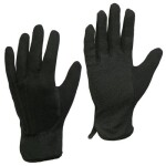 work gloves black / mikropunktidega