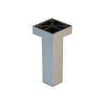 MÖÖBLIJALG 110MM aluminium/plastic