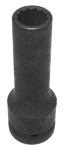 long Impact Socket 19mm 3/4" 12- Point triumf