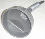 funnel 150mm flexible with handle, black