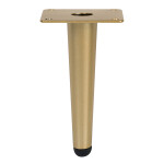 MÖÖBLIJALG metal 150MM MATT gold