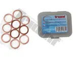 copper washers 10pc ø22x27x2mm triumf