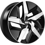 Alloy Wheel Fondmetal E-Joule Glossy Black Machined 7.5x19" 5x112 ET50 middle hole 57.1