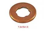 sprayer bottom (lower) washer ⌀ 7.30 / 15.00 x 1.50mm