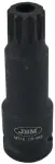 1/2" 12-star impact adapter m16h aperture. length 75mm. cr-mo jbm