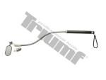 mirror with lighting, flexible with handle, 530mm long triumf