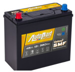 AUTOPART battery 45AH 380A 237x127x225 +/-
