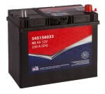 ad car battery 45ah 330a 238x129x227 -+ warranty 3 years! 545156033