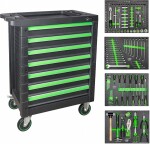 172-os. Tool Trolley with tools. 7 võrdse drawers jbm*