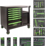 331-os. Tool Trolley/table with tools. inox. perfo jbm