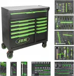 331-os. Tool Trolley/table with tools. inox. perfo jbm*