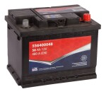 ad car battery 56ah 480a -/+ 242x175x190 warranty 3 years! 556400048