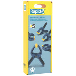 clamp plier with spring mini, set of 5 pc, Rapid