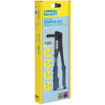 Hand Riveter RP10 starter set needivalikuga, 3,2-4,8mm, Rapid