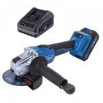 cordless angle grinder bc-ag125p-x - set s, scheppach