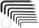 Torx-wrenches T10-T40, 8 pc set