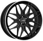 Alloy Wheel Dotz LongBeach dark Black/polished lip 10.5x21" 5x112 ET43 middle hole 66.6