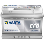 battery 12V 70AH/760A L- 278X175X190 DYNAMIC EFB