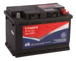 ad car battery 77ah 780a -/+ 278x175x190 warranty 3 years! 577400078