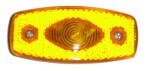side light yellow 102x40 fisheye 12v