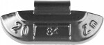 wheel balancing weights 100x30g. zinc. steel wheel. (pe eco typ. 84u) box 100pc