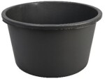 seguvann round 40l plastic black 290x495mm
