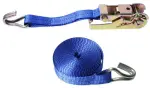 fixing strap 1500kg , 4,9m tensioner and with hooks