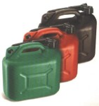 can 10l black plastic