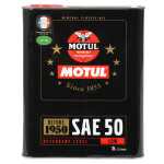 mineral Engine oil motul classic oil sae 50 2l