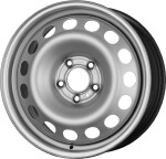 Alloy Wheel MW R1-1980 Silver 7x16" 5x108 ET46 middle hole 65