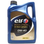 engine oil Full synth EVOLUTION R-tech Sport (5L) SAE 0W40 ; ACEA C3; RENAULT RN 0700; RENAULT RN 0710; RENAULT RN17 RSA