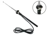 antenna Telescopic chrome, 4- sections 94 cm