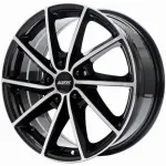 Alloy Wheel Alutec Singa Blk Pol, 17x7.0 5x114.3 ET47 middle hole 67