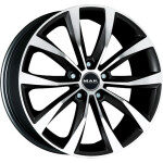 Alloy Wheel MAK WOLF BLACK MIRROR, 17x7.5 5x100 ET48 middle hole 56